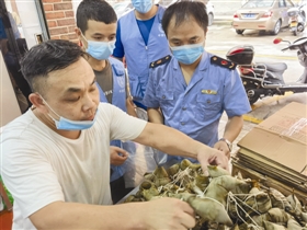 石狮开展节前食品安全专项检查行动 对粽子进行质量监督抽检