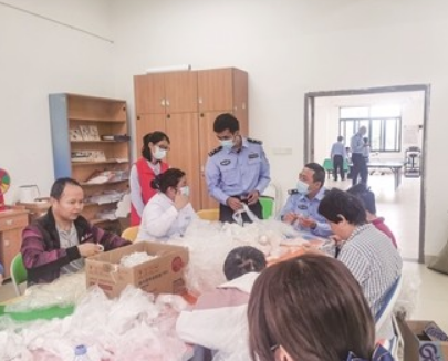 三方协力为群众办实事 培训“家属”提供精准服务