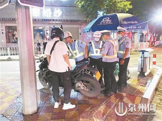 改装车频频“炸街”扰人清梦 安溪警方查处6辆机动车