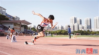 翔安区中小学举行田径锦标赛 多名运动健儿打破纪录